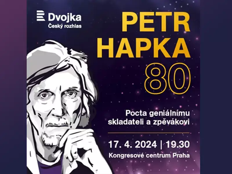 6PETR HAPKA 80, koncert Českého rozhlasu Dvojka
