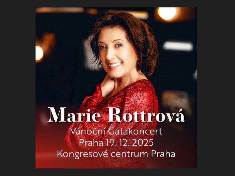 Vánoční koncert Marie Rottrové