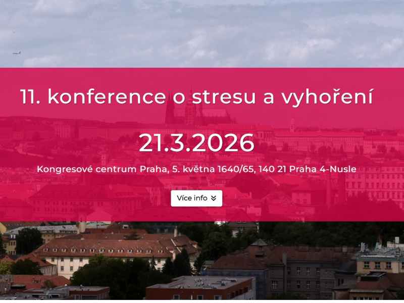 11. ročník Konference o stresu a vyhoření