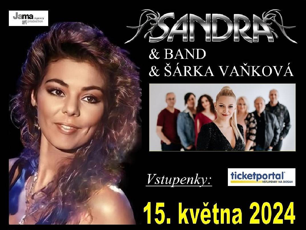 Koncert SANDRA - UPOZORNĚNÍ